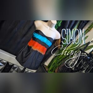 Simon Chang Swimwear 34D/XL *flaw*